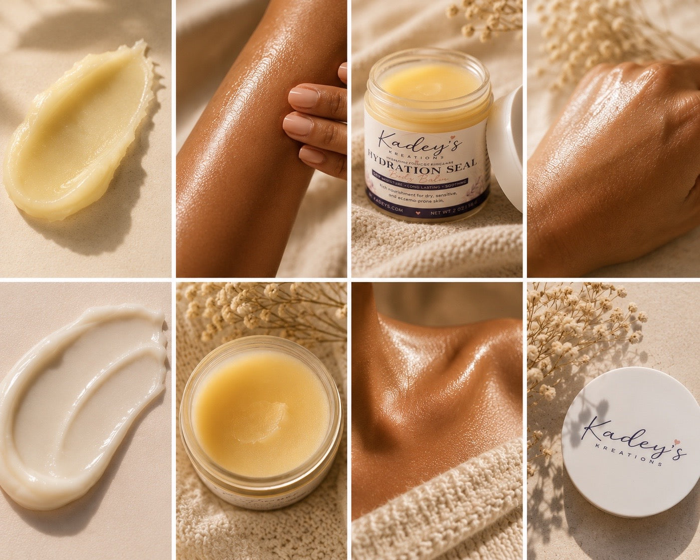 Moisture-focused skincare for dry and eczema-prone skin